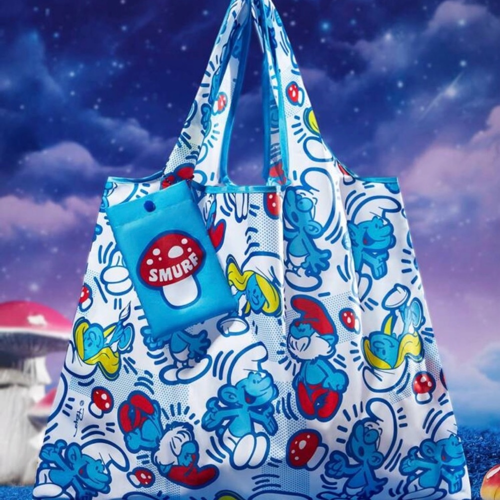 Blue Kids Tote Bag